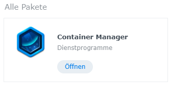 Synology - Container Manager