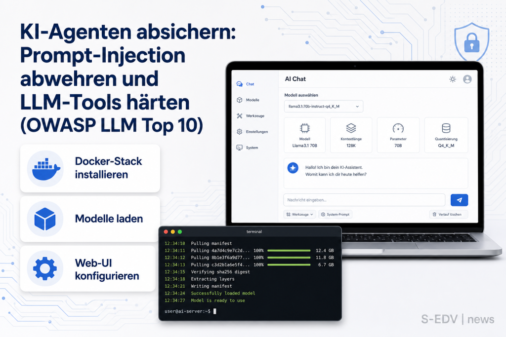 KI-Agenten absichern: Prompt-Injection abwehren und LLM-Tools härten (OWASP LLM Top 10)