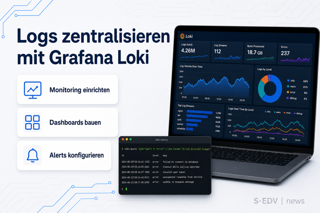 Logs zentralisieren mit Grafana Loki