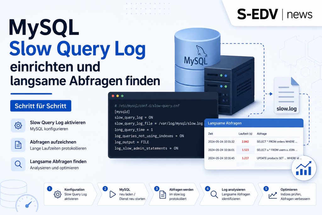 MySQL Slow Query Log einrichten und langsame SQL Abfragen Schritt für Schritt analysieren