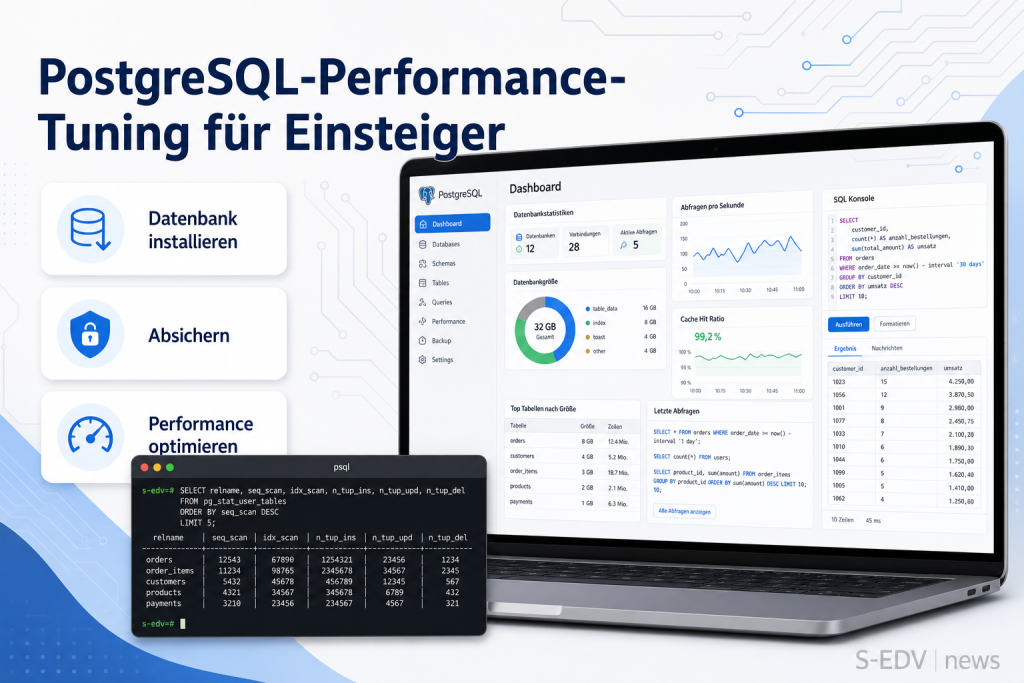 PostgreSQL-Performance-Tuning für Einsteiger