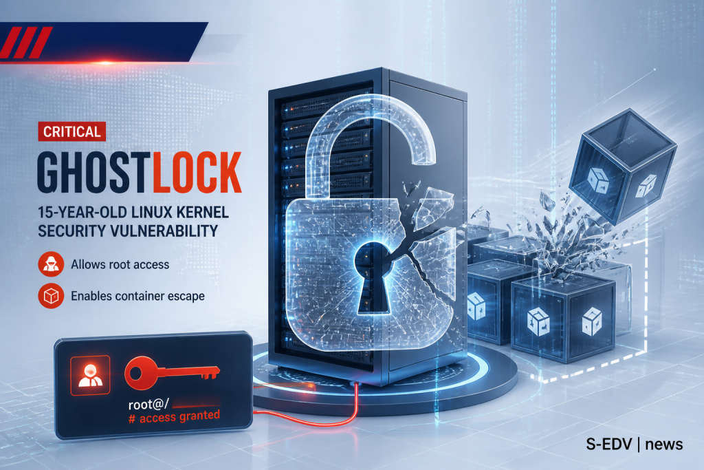 GhostLock: 15 Jahre alte Linux Kernel Sicherheitslücke ermöglicht Root Zugriff und Container Escape