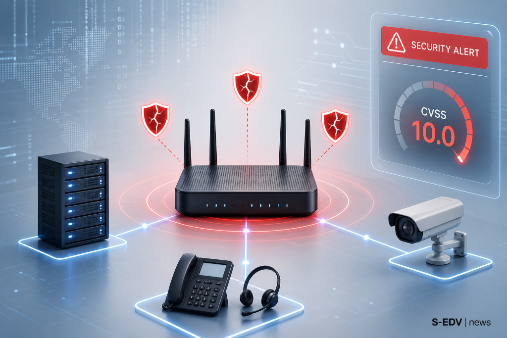 Kritische Sicherheitslücken in Ubiquiti UniFi Protect, OS und Talk mit Netzwerkgerät und CVSS-10-Warnung