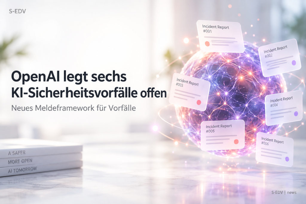 OpenAI veröffentlicht sechs KI-Sicherheitsvorfälle und ein Meldeframework