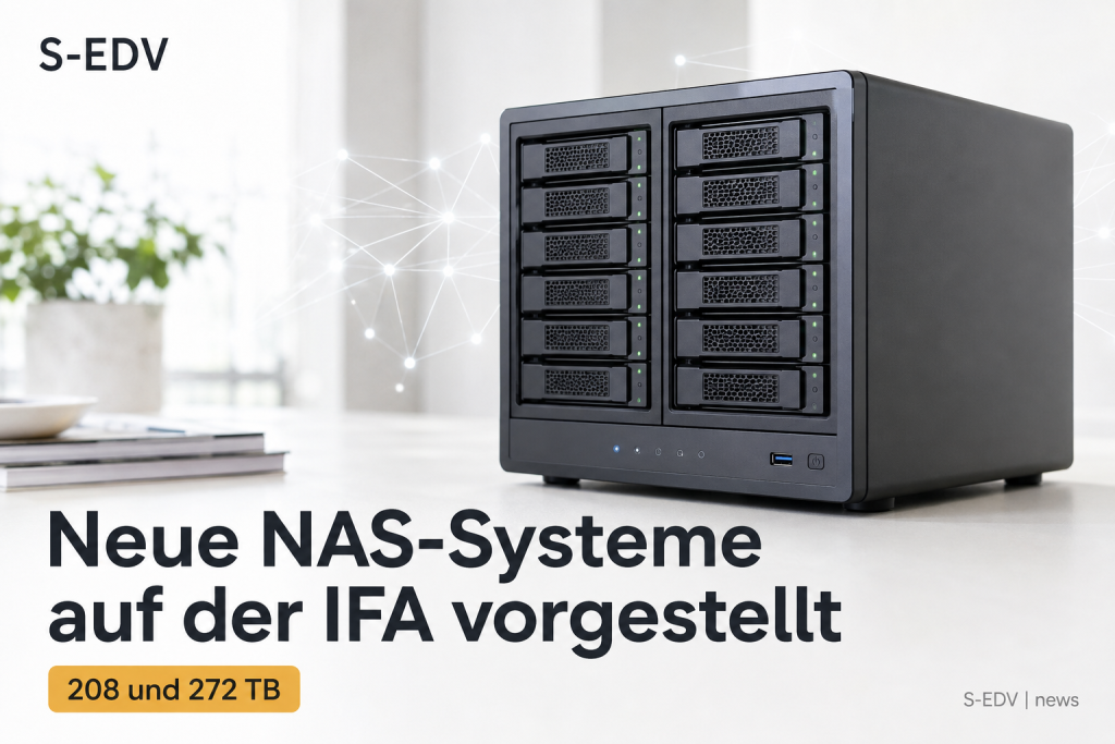 Neue NAS-Systeme auf der IFA vorgestellt, 208 und 272 TB, UGREEN DXP6800 Ultra und DXP8800 Ultra