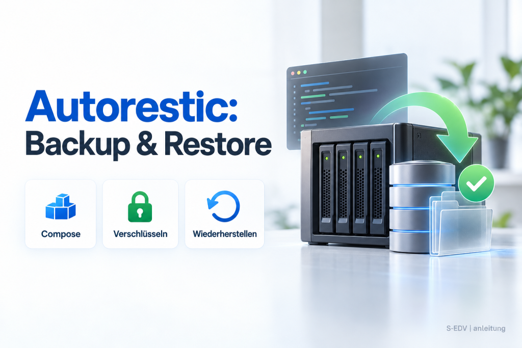 Autorestic mit Docker Compose: Backup und Wiederherstellung