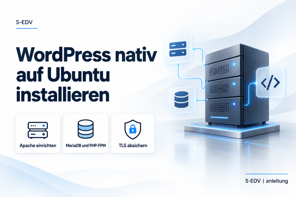 WordPress nativ auf Ubuntu mit Apache, MariaDB und PHP-FPM installieren