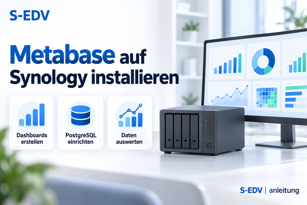 Metabase auf Synology: Dashboards mit PostgreSQL einrichten