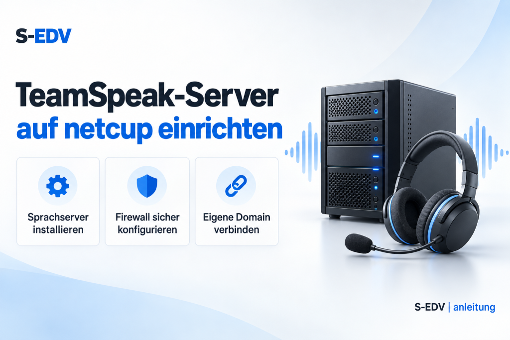 TeamSpeak-Server auf netcup mit eigener Domain einrichten