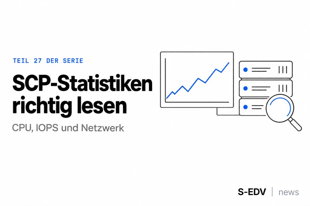 Titelbild: SCP-Statistiken richtig lesen, Teil 27 der netcup-Serie